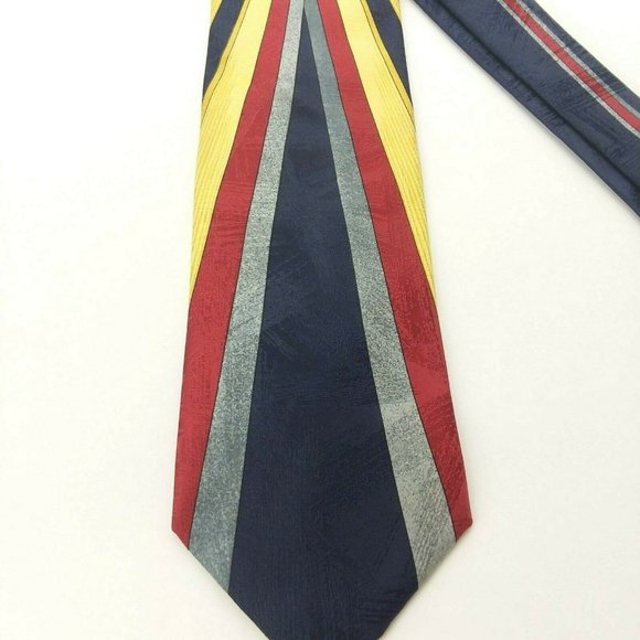 VITALIANO PANCALDI Tie Vibrant Multi Colors RARE - Picture 2 of 8